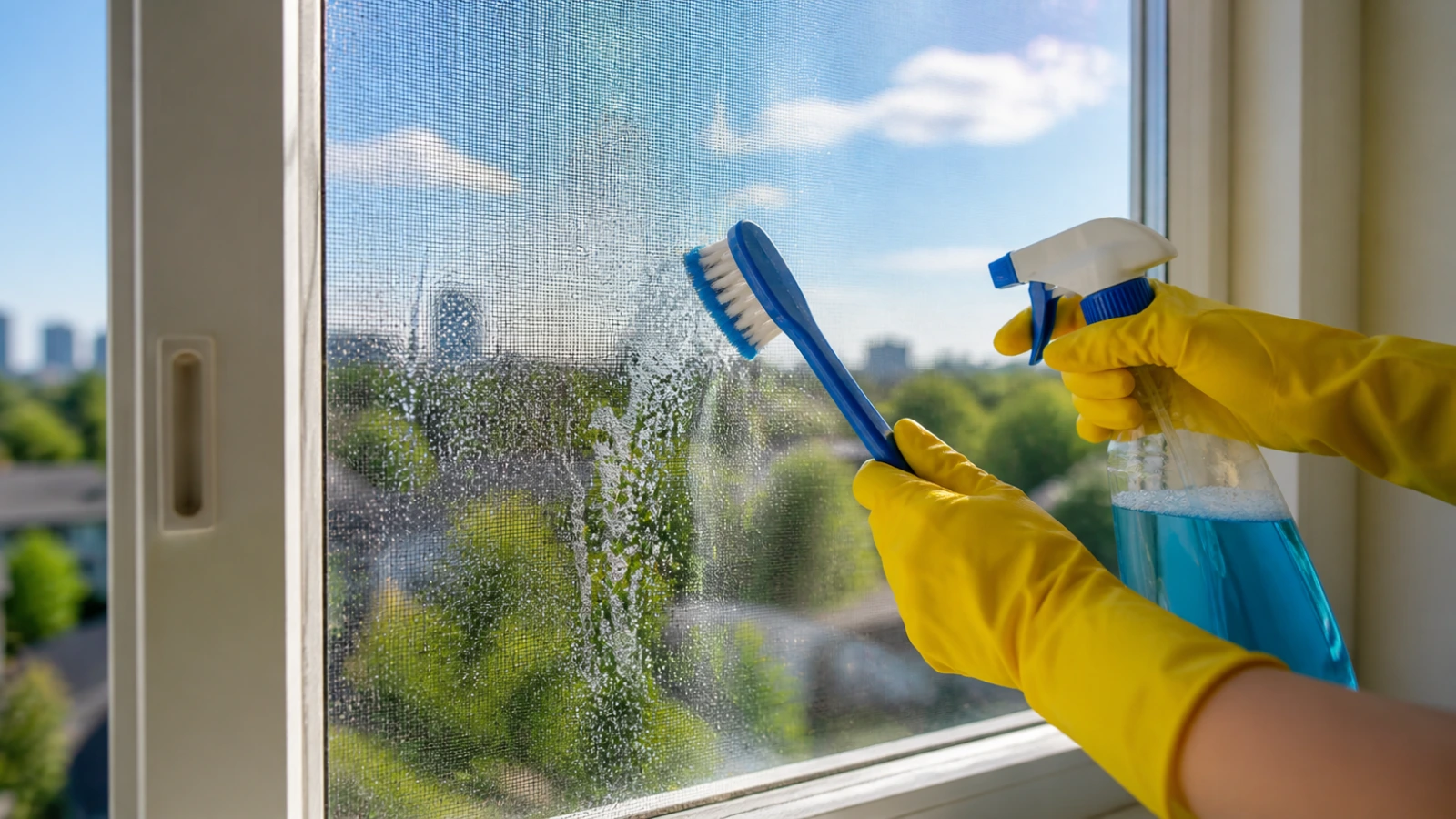 How to Clean Window Screens in Toronto
